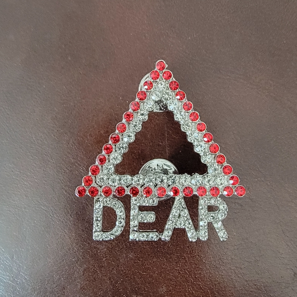 Delta dear brooch